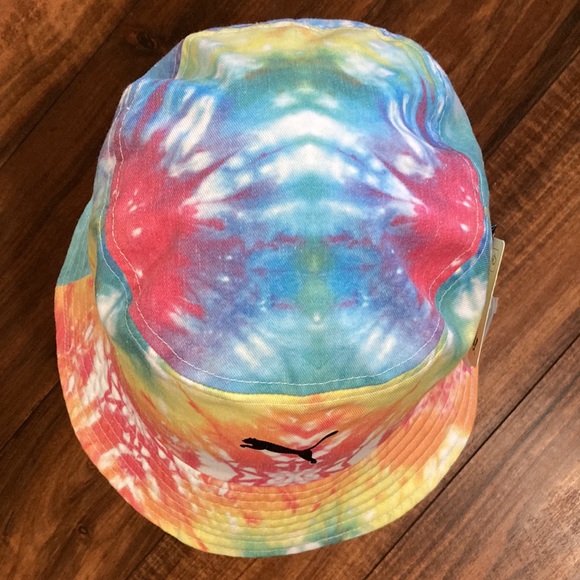 PUMA Tie Dye Bucket Hat Rainbow - Picture 5 of 8